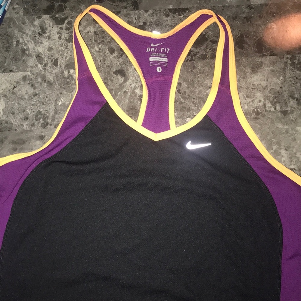Nike dri-fit racer tank